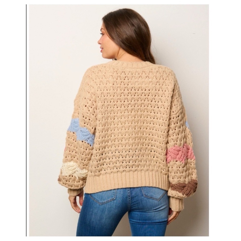 New In Women's Button Up Sweater Cardigan - Picture 3 of 7